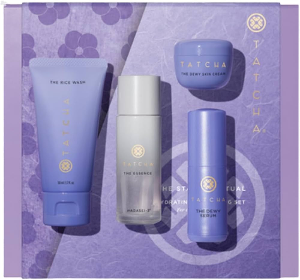 Tatcha The Starter Ritual Set - Ultra Hydrating for Dry Skin | 2 Week Introductory Set | $102 Val... | Amazon (US)