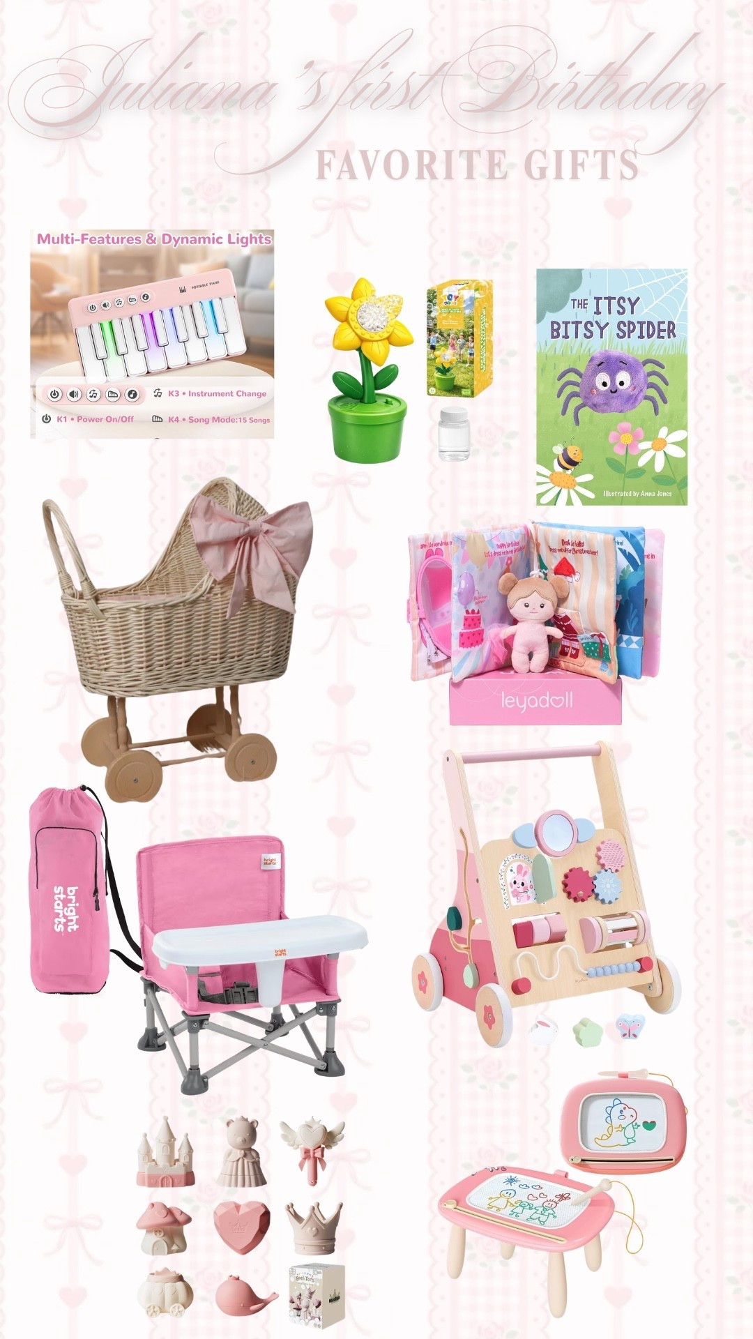 Baby girl first birthday gift ideas

#LTKmomlife #LTKKids #LTKBaby