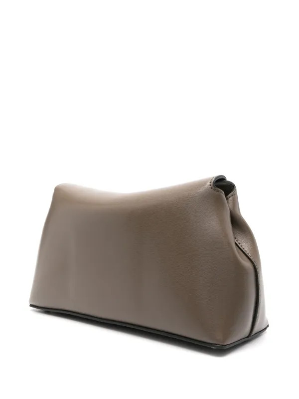 TOTEME T-Lock Clutch Bag | Neutrals | FARFETCH UK | Farfetch Global