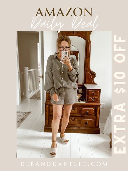 My Automet two-piece lounge set is currently an extra $10 off of what I paid! I love this outfit for working from home or running errands. It’s so good! #workfromhomeoutfit #loungeset #amazon #salealert 

#LTKfindsunder50 #LTKmidsize #LTKsalealert