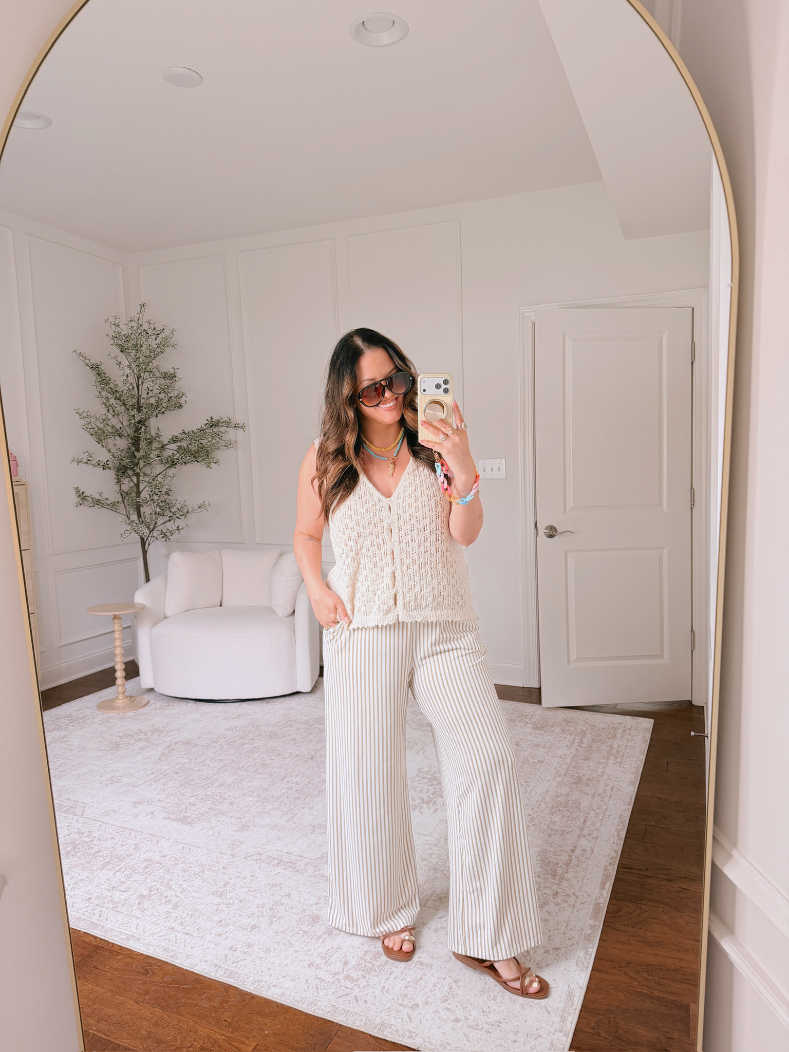 wearing an XL in the pants and top

#LTKSeasonal #LTKMidsize