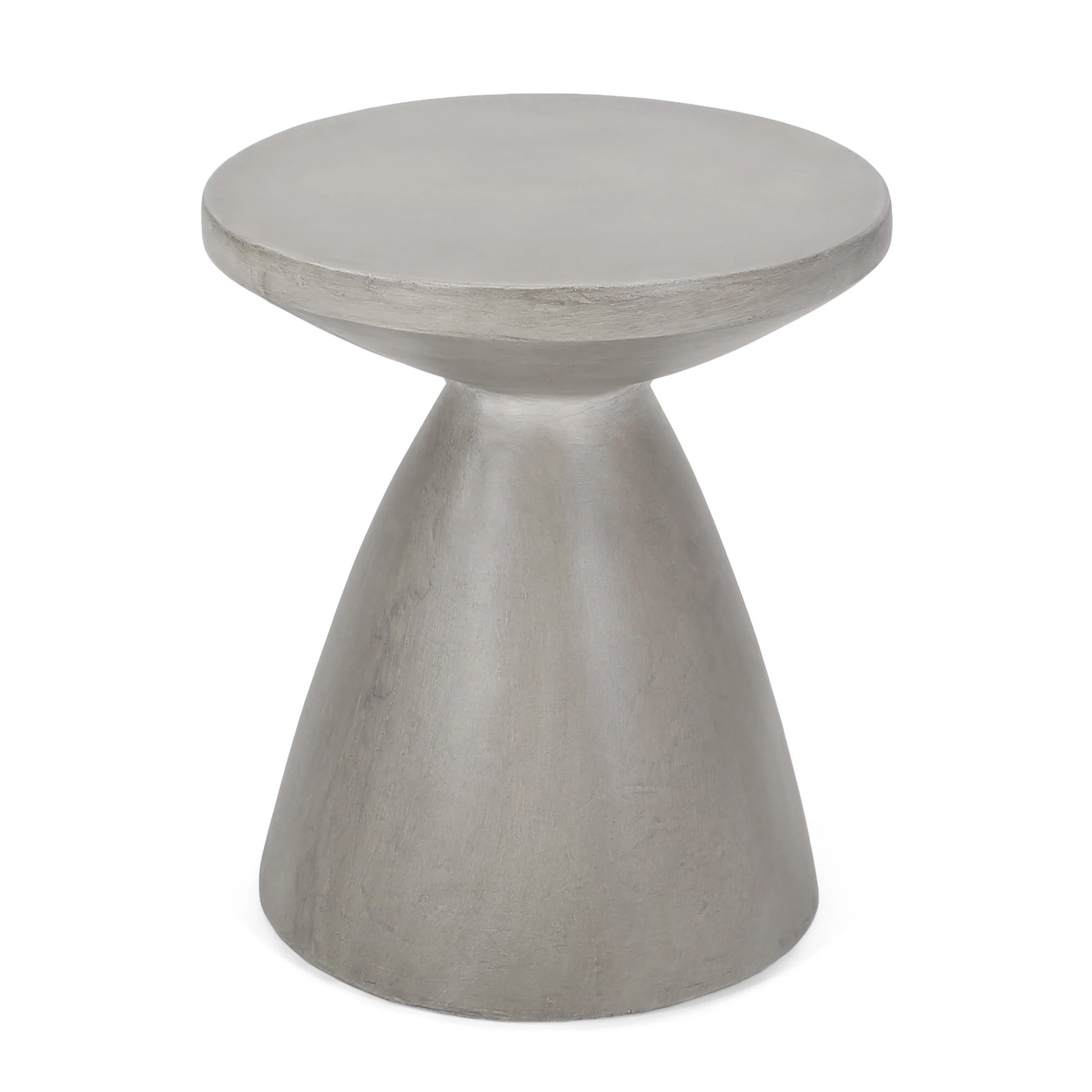 Alcide Stone/Concrete Side Table | Wayfair North America