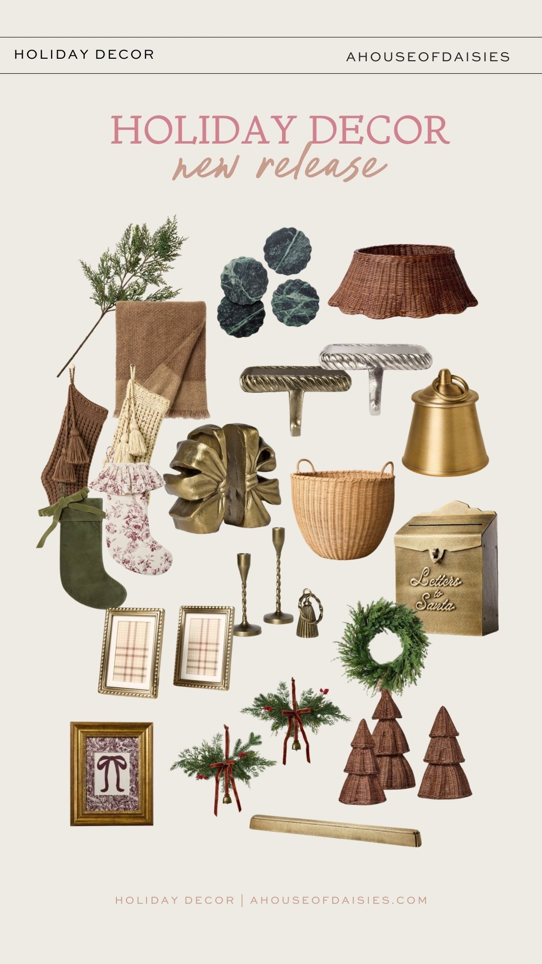 Christmas decor, new target decor, Christmas stockings 

#LTKHome #LTKSeasonal #LTKFindsUnder50