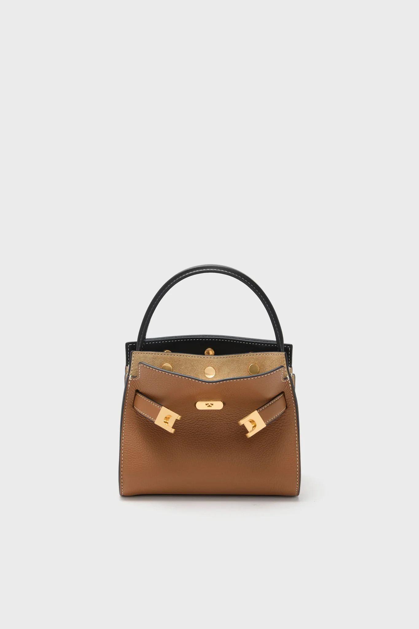 Tiger's Eye Lee Radziwill Pebbled Petite Double Bag | Tuckernuck (US)