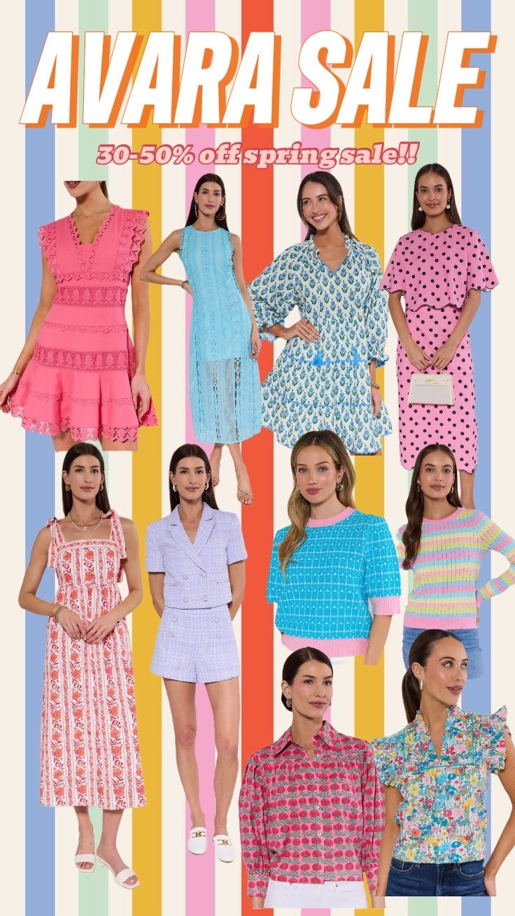 Huge @shopavara sale! 30-50% off the whole spring line!! 