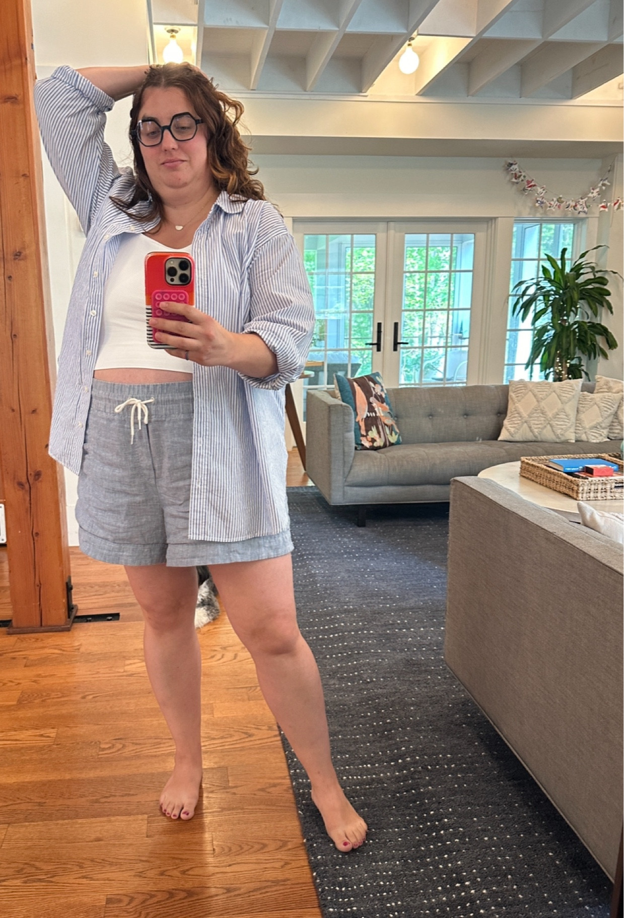 These shorts are Athleta but old and sold out, so linking a good Target dupe.

#LTKPlusSize #LTKFindsUnder100 #LTKOver40