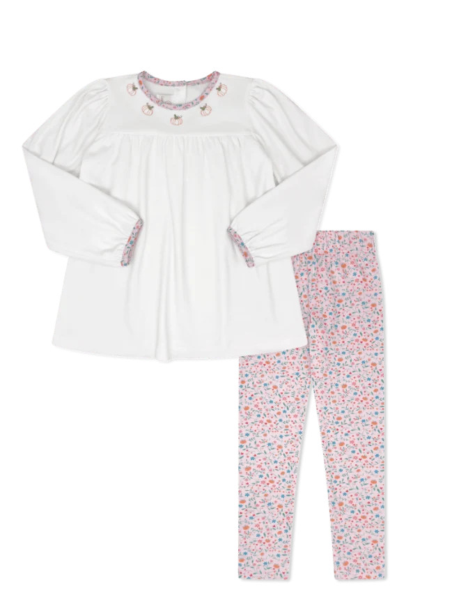 Memory Making Legging Set - Pumpkin Grove Floral | Lullaby Set