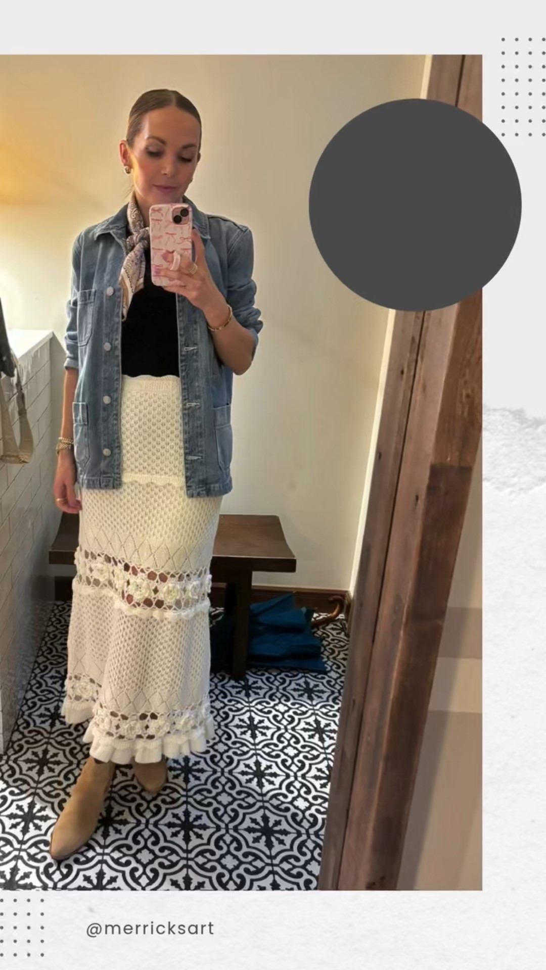 Crocheted skirt look for less #amazonpartner #founditonamazon @amazonfashion @amazon