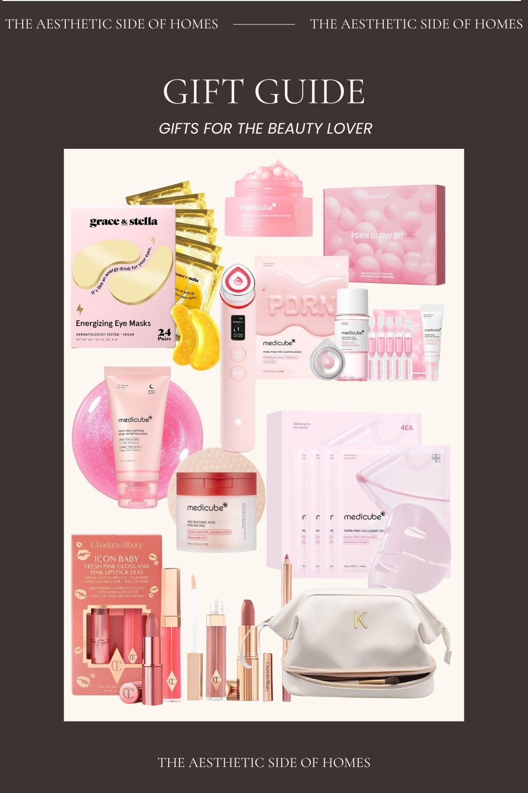 These skincare and makeup products are perfect for the beauty lover on your list! I love the medicube products with the makeup bag as a gift set!

#LTKGiftGuide #LTKSeasonal #LTKHoliday