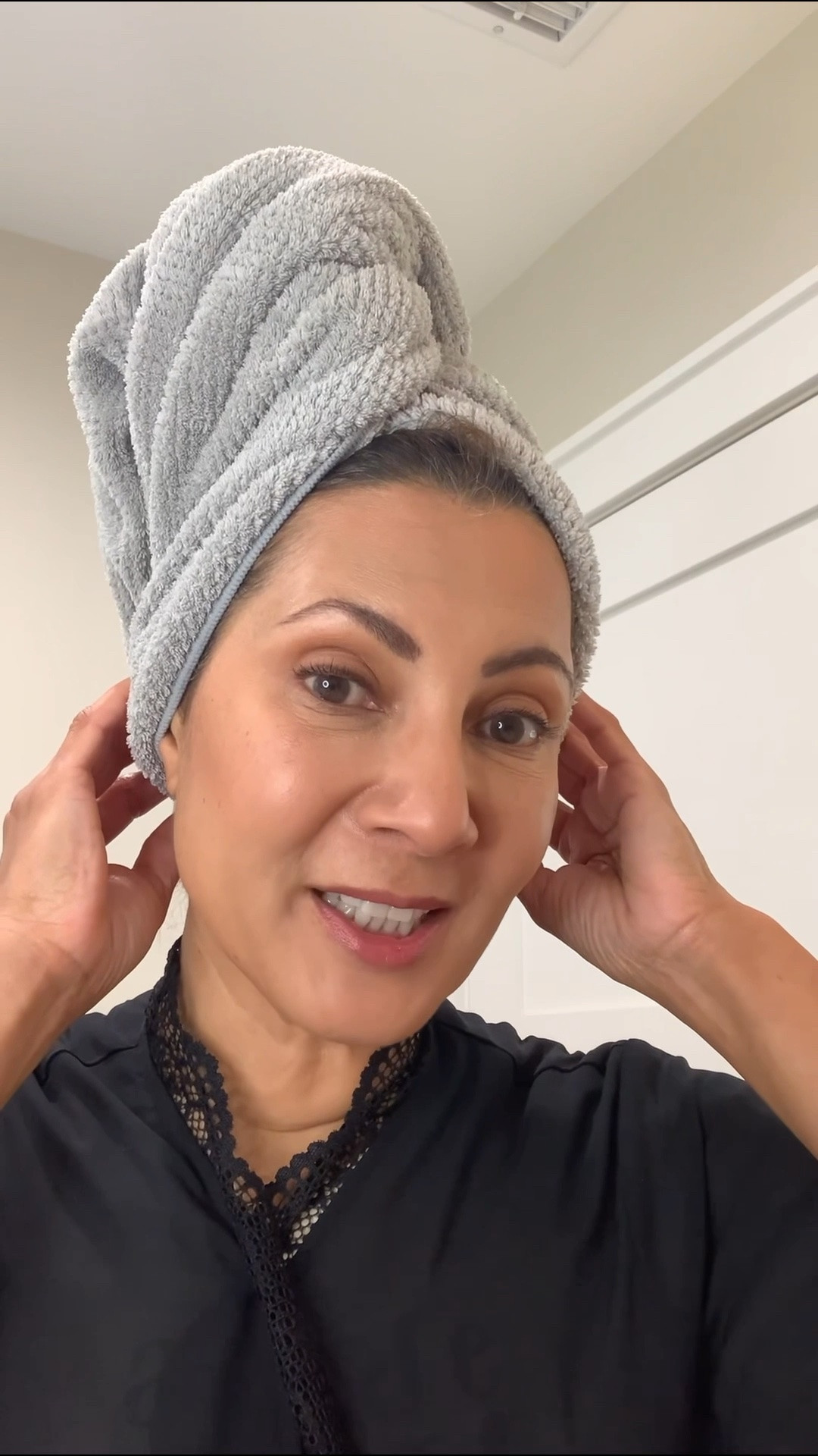 Sharing my go to products for protecting my thin and baby fine hair gently in midlife, because who doesn’t want healthy hair. 
I have travel sizes of the Purology Shampoo and conditioner I’m my go bag.

#LTKmomlife #LTKBeauty #LTKOver40