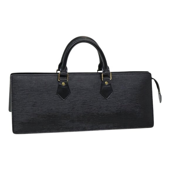 LOUIS VUITTON Epi Sac Triangle Hand Bag Black M52092 LV Auth 85923 | Poshmark