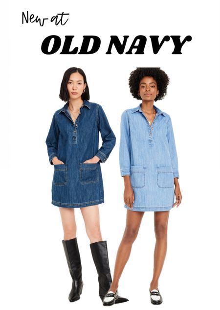 How cute is this Jean pop lover shirt dress from Old Navy! 

#LTKOver40 #LTKStyleTip #LTKFindsUnder50