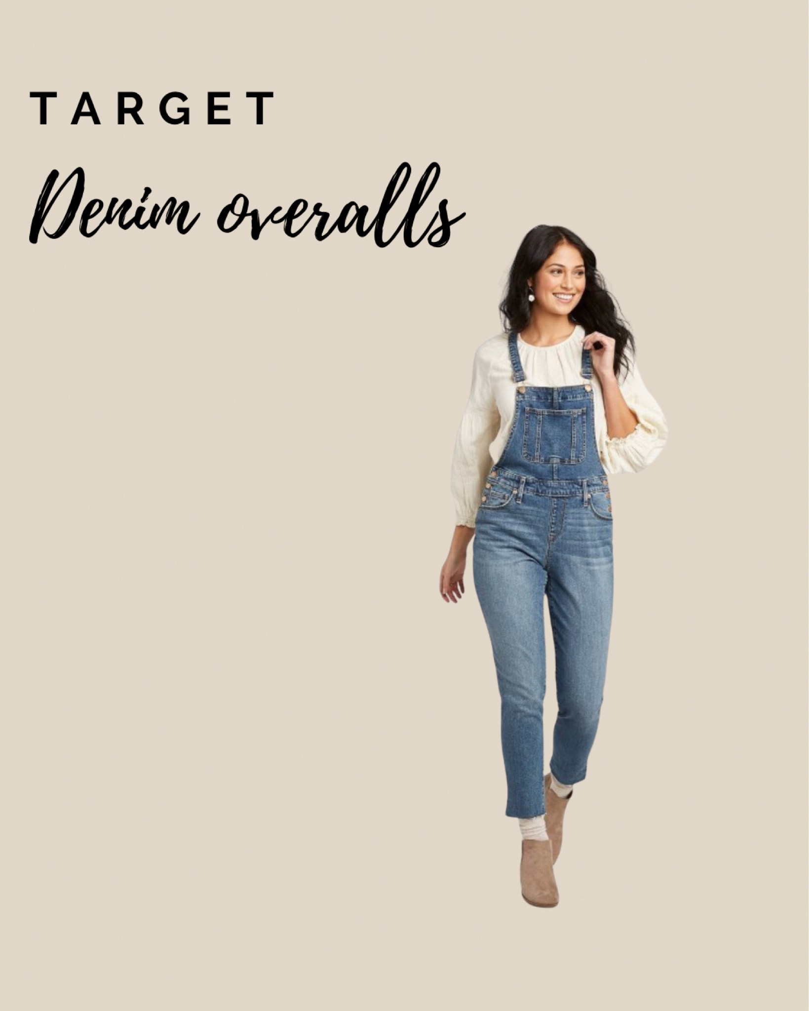 Jeans including overalls are 30% off at Target this week #target #targetsale #fallstyle #overalls #denim 

#LTKSeasonal