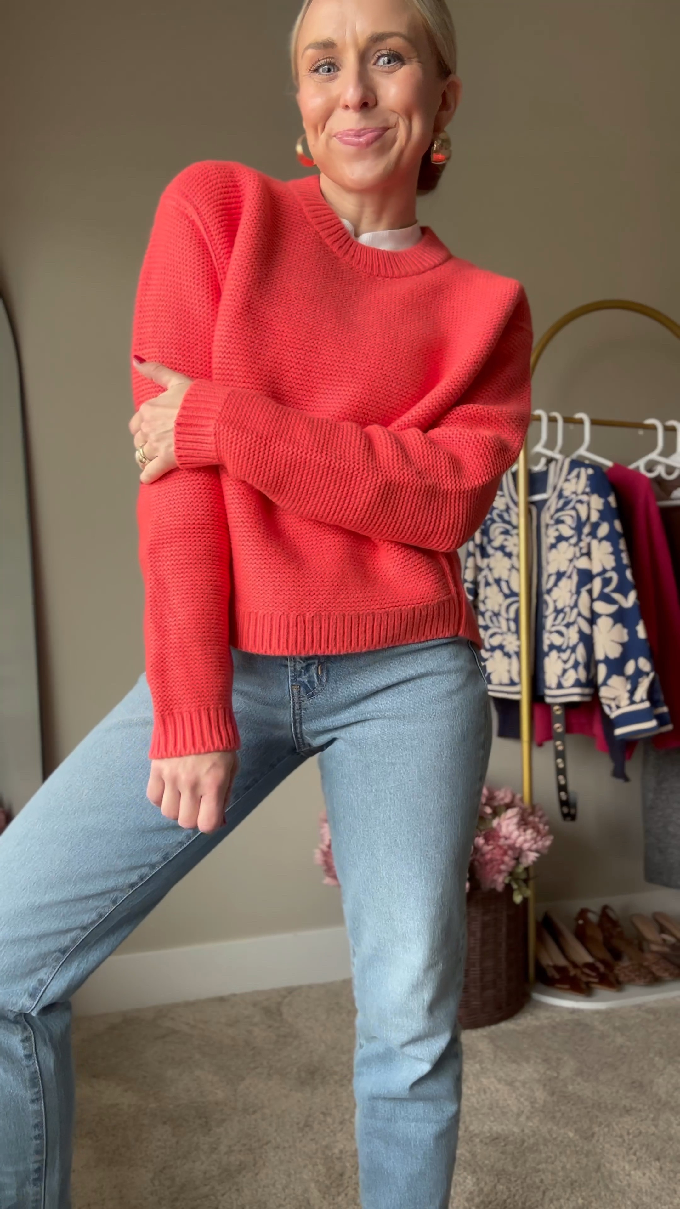 No fail mom outfit Day 2! Brought to you by the bright sweater that will make every cold and dreary day a little happier for you.😉

These straight leg jeans are fantastic and under $40!

Both are true to size. I’m wearing a small in the top and size 2 in the jeans.

#LTKFindsUnder50 #LTKStyleTip #LTKWatchNow