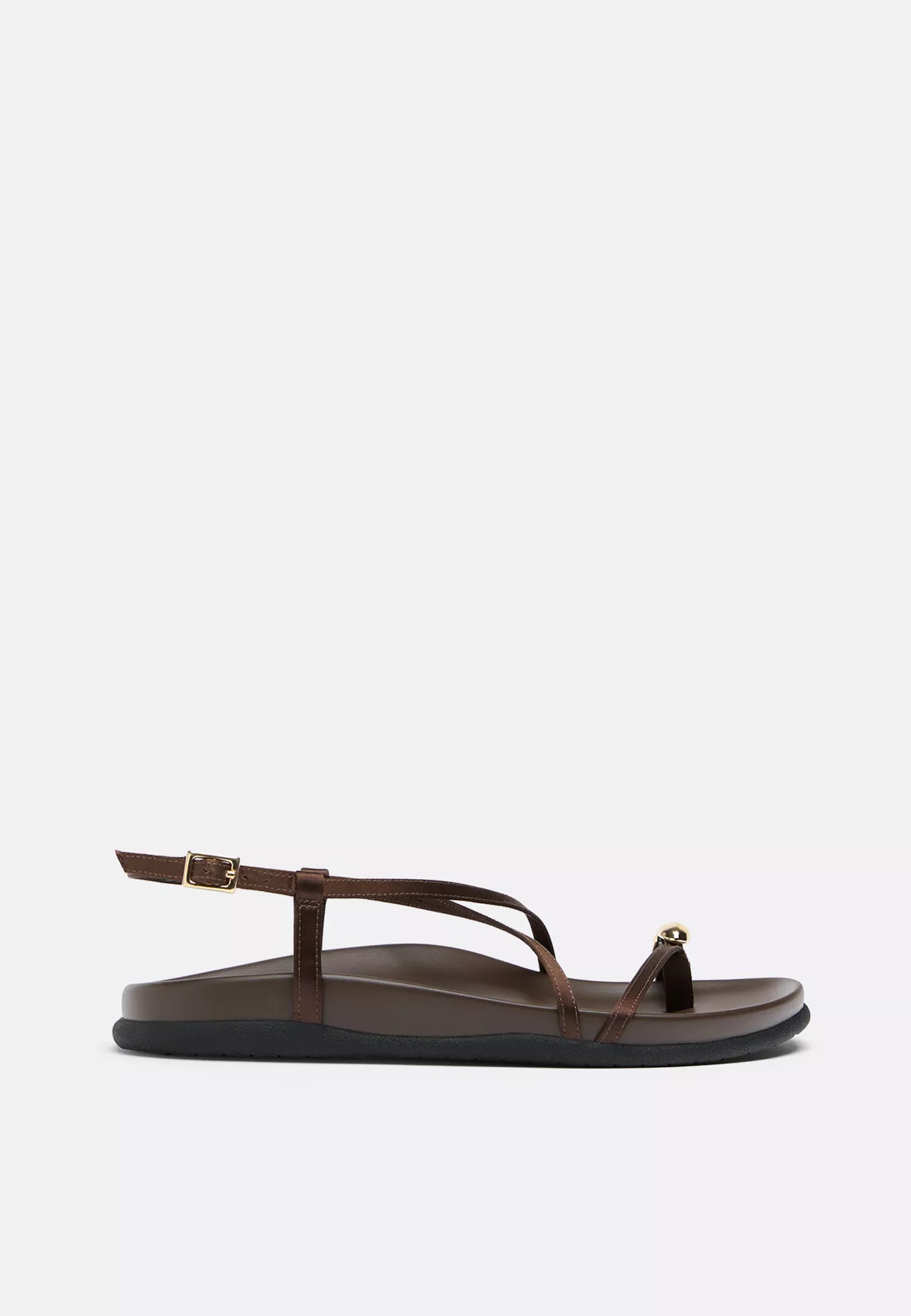 Flat strap detail sandals - Women's fashion | Stradivarius United Kingdom | Stradivarius (UK)