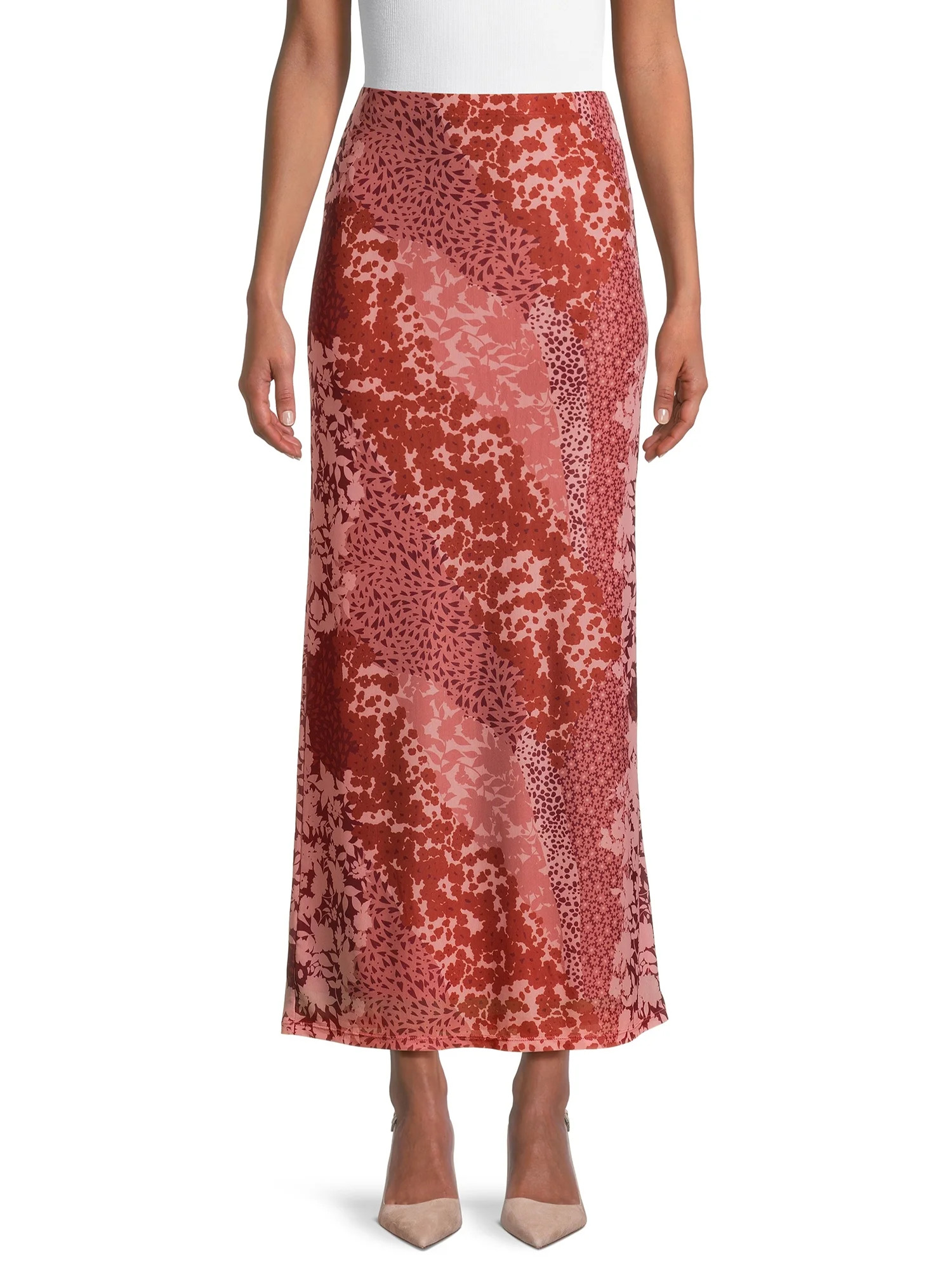 No Boundaries Juniors Mesh Maxi Skirt, Sizes XS-XXXL - Walmart.com | Walmart (US)