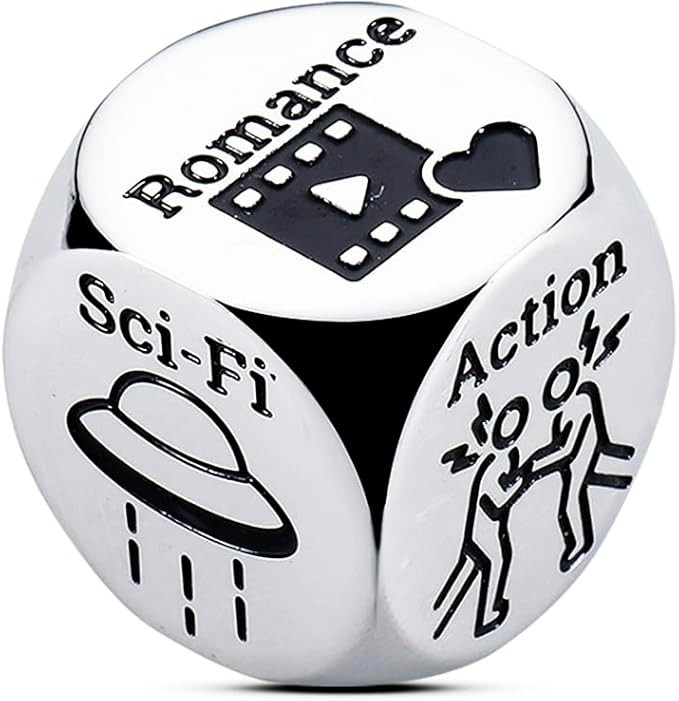 Anniversary Romantic Gifts for Him Her Date Night Ideas Movie Decider Dice for Boyfriend Girlfrie... | Amazon (US)