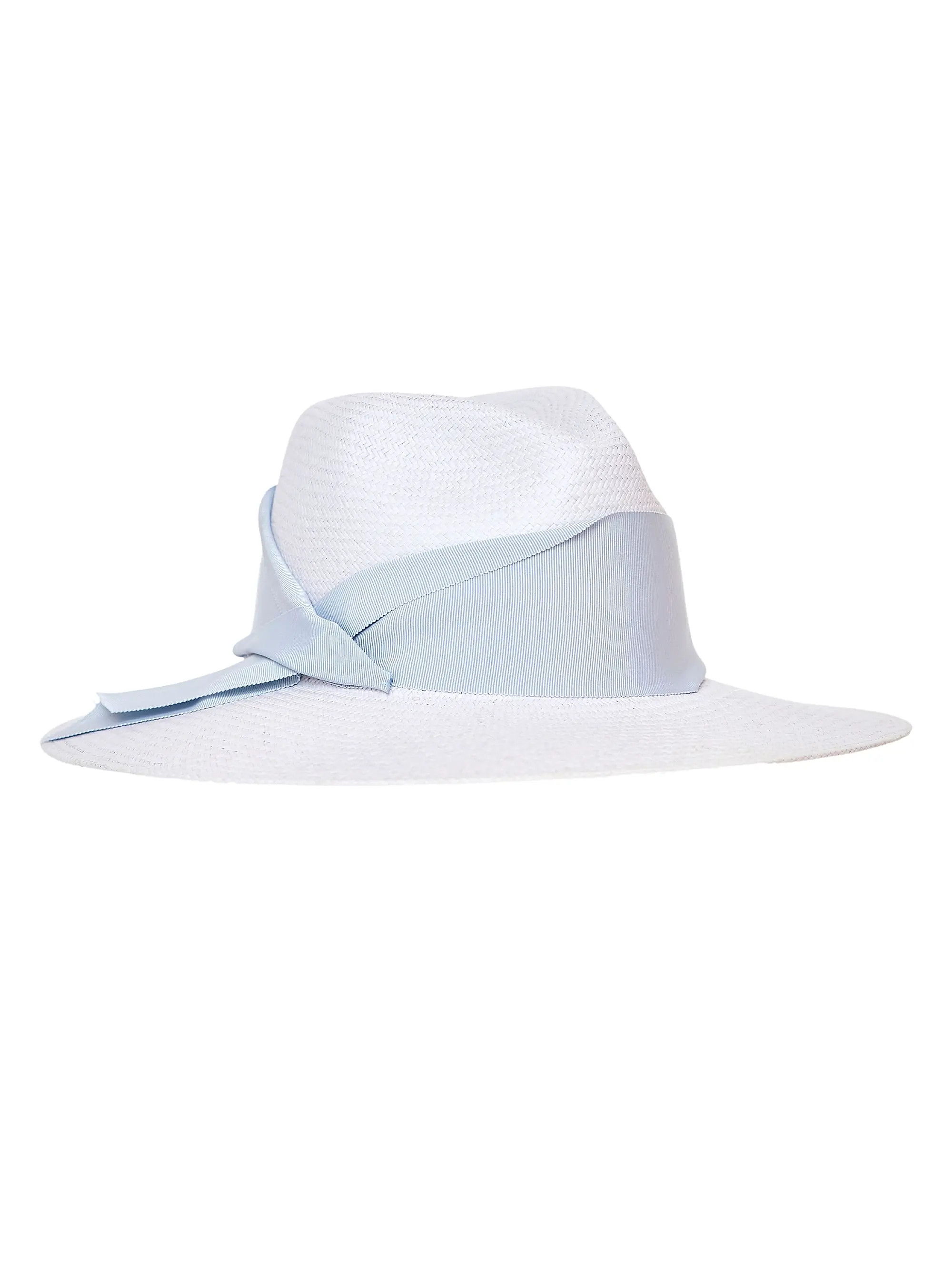 Freya Gardenia Woven Straw Fedora | Saks Fifth Avenue | Saks Fifth Avenue