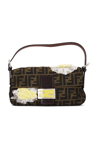 Fendi Zucca Mama Baguette Shoulder Bag | FWRD 
