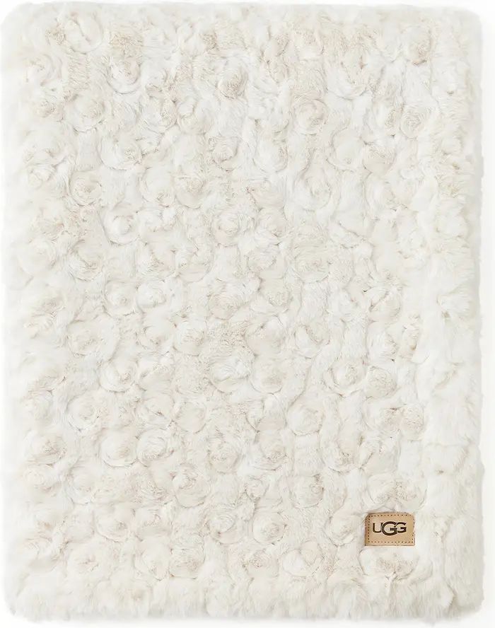 UGG® Amanda Faux Fur Throw Blanket | Nordstrom | Nordstrom