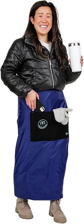 Mozy Wearable Thermal Wrap: Weatherproof Leg Jacket for Camping, Tailgating, Sports, Ice Rinks, F... | Amazon (US)