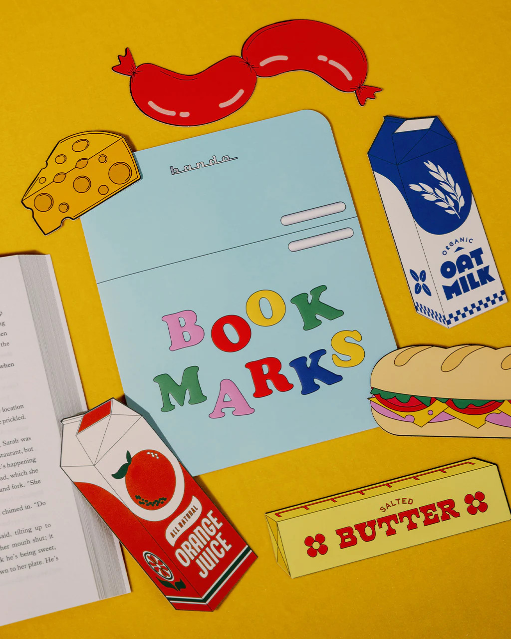 Bookmark Set - Fridge | ban.do