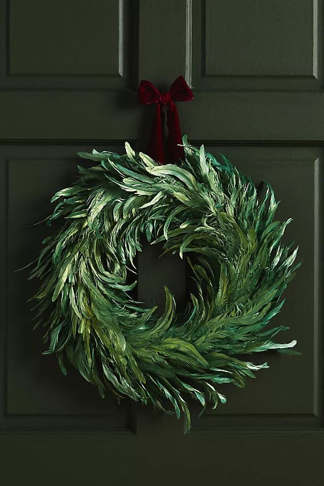 Feather Wreath | Anthropologie (UK)