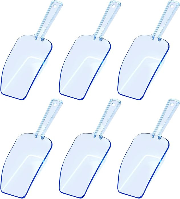 Ice Scoop Candy Buffet Containers Scoopers, Hmxpls Blue Plastic Scoop for Popcorn Cookie Candy Bu... | Amazon (US)