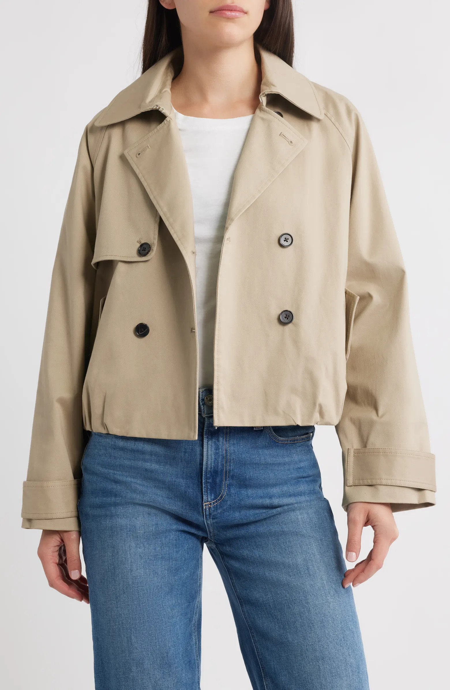 Jett Crop Trench Coat | Nordstrom