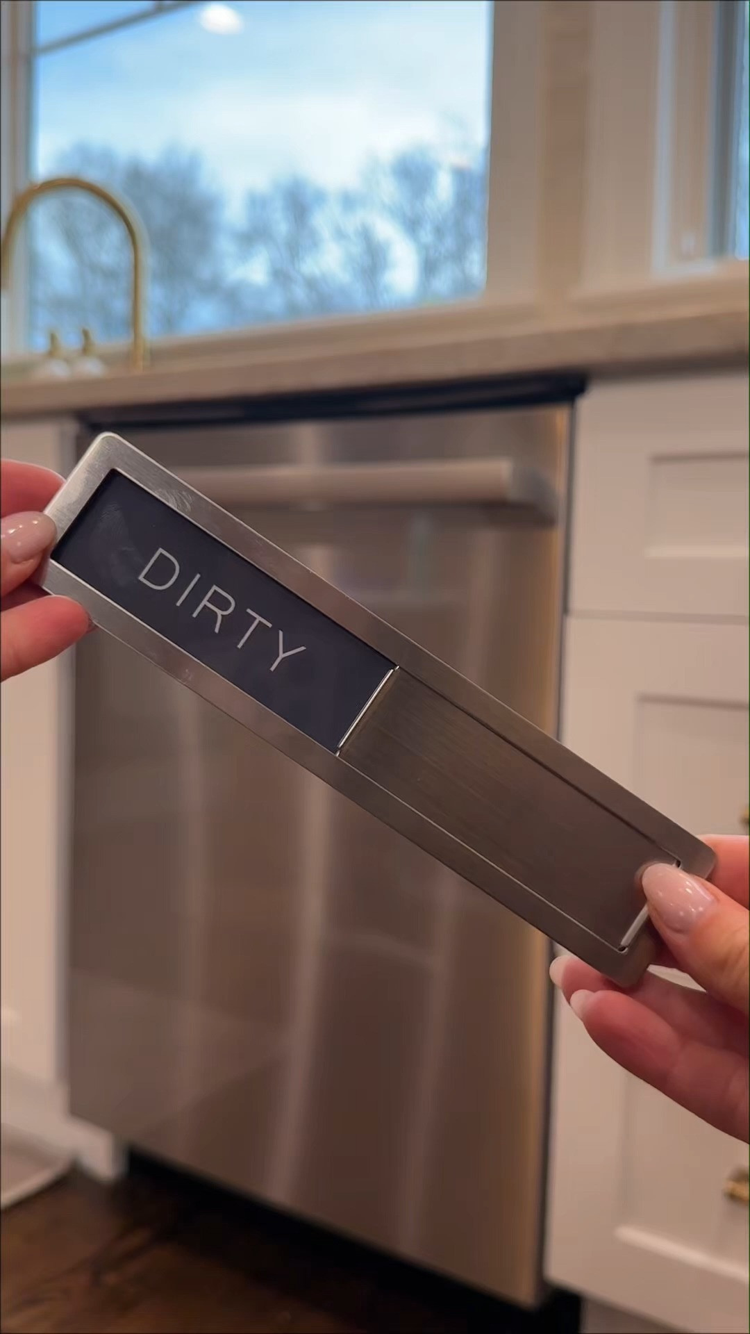 Never question if your dishes are clean or dirty again - and it’s stainless steel so no non aesthetic sign😂 

 #LTKHome #LTKSaleAlert