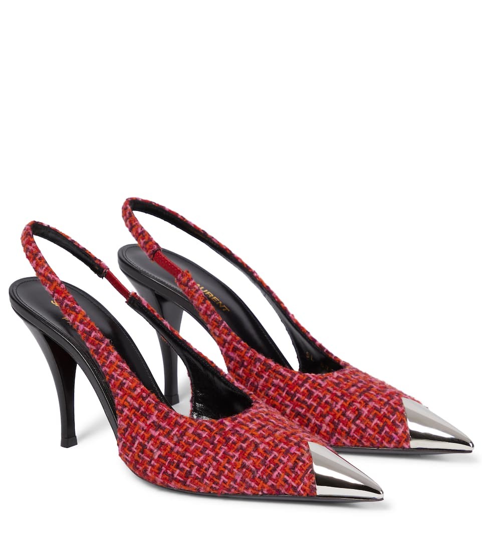 Vesper tweed slingback pumps | Mytheresa (INTL)