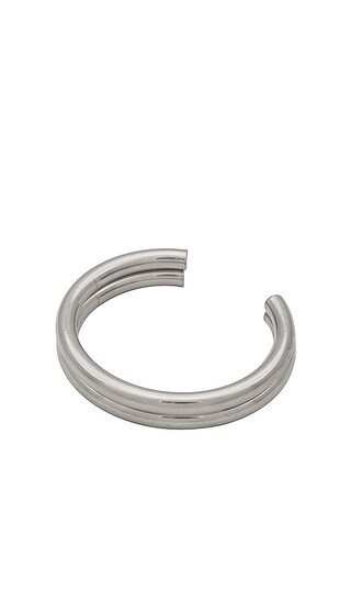 Bali Cuff Bracelet Set in Silver | Revolve Clothing (Global)