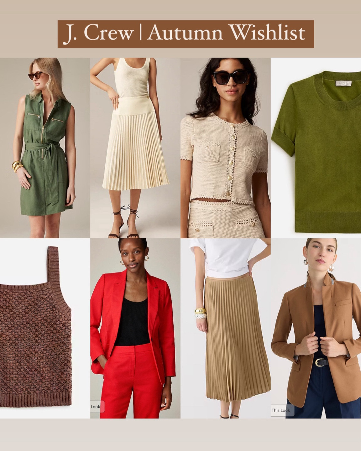J Crew for Autumns - the neutrals likely also work for springs 


#hocautumn
#trueautumn
#hocspring
#trueapring
Classic style, classic ingenue


#LTKFindsUnder100 #LTKWorkwear #LTKStyleTip