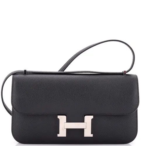 Pre-Owned Hermes Constance Elan NM Bag Epsom 25 in Black at Nordstrom, Size X-Small | Nordstrom