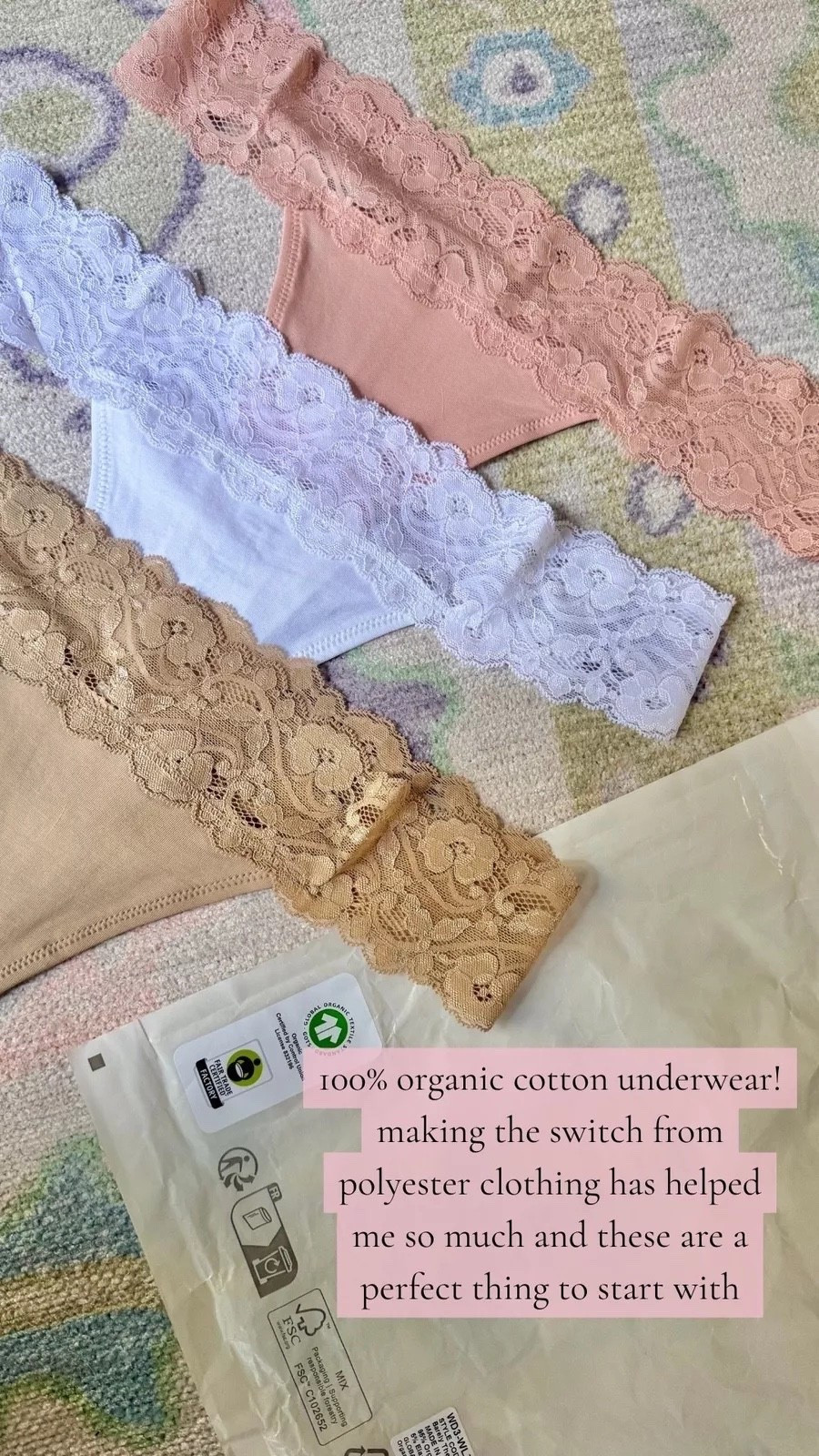 If you’re looking to start making little swaps in your wardrobe for non-toxic items, underwear and socks are a great way to start! The are my favs right now

#LTKgrwm #LTKmomlife #LTKmorningroutine