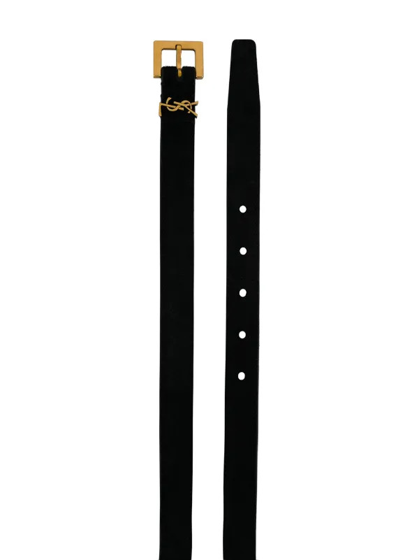 logo plaque buckle belt | Farfetch Global