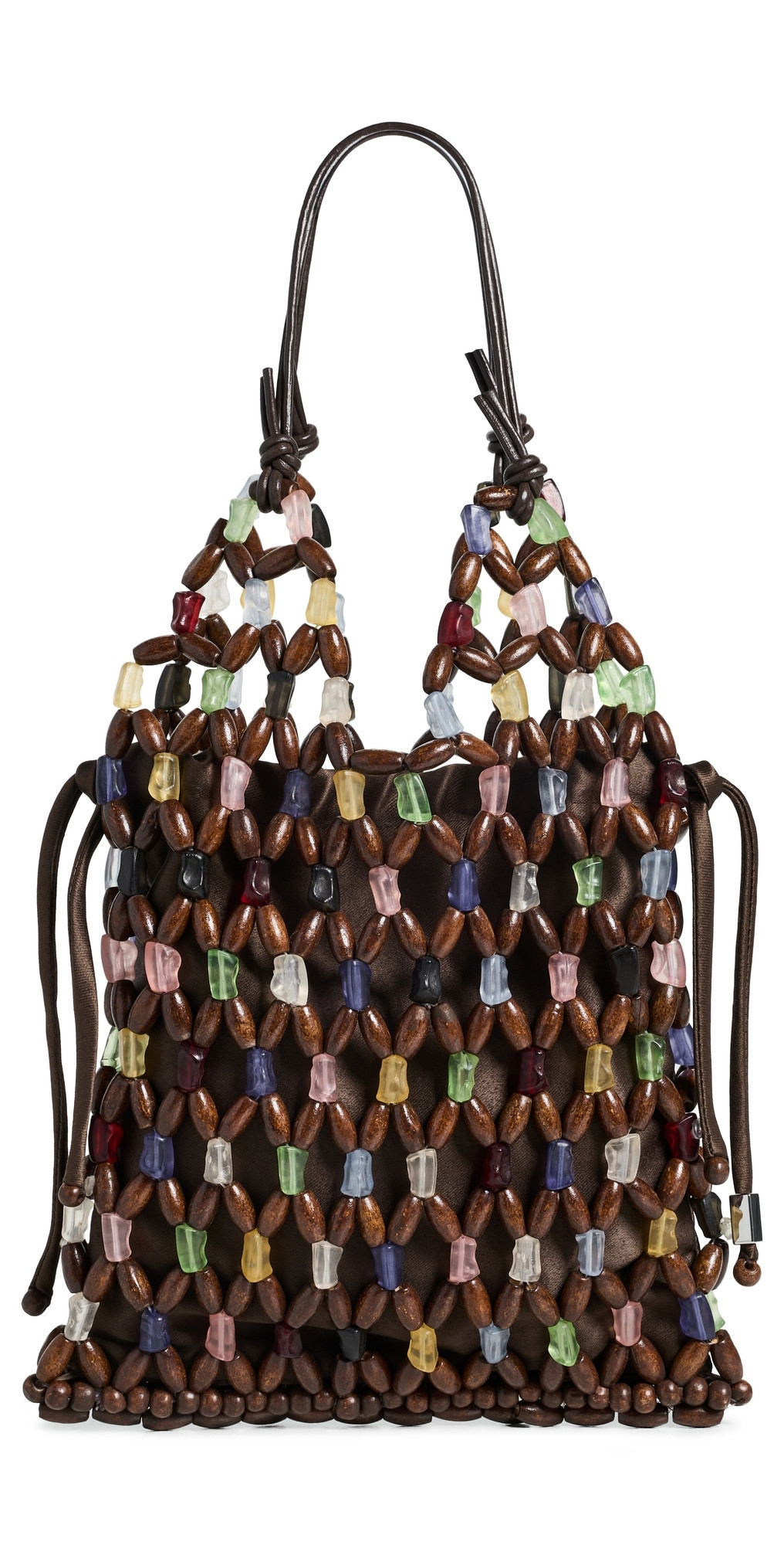 STAUD Kelly Beaded Bag Sea Glass Multi One Size | Shopbop