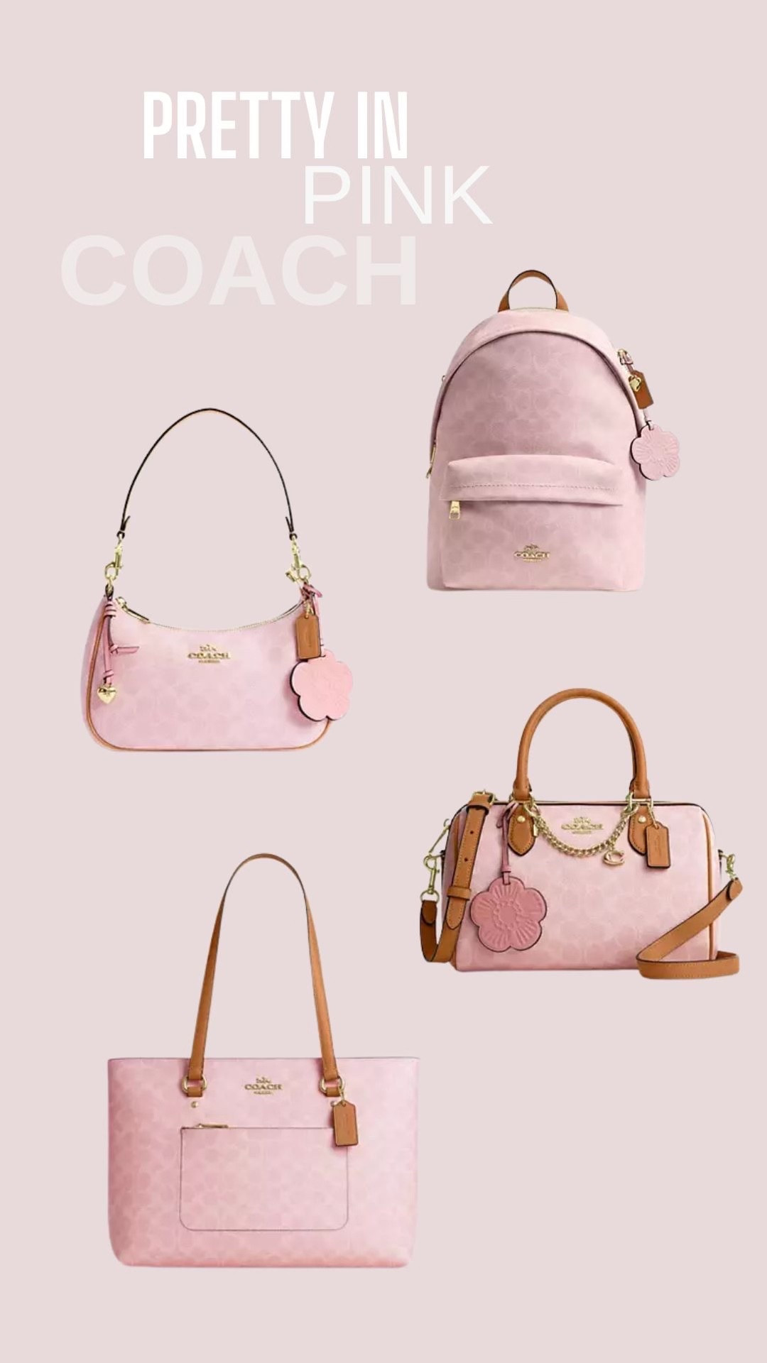 Coach is showing up in so many pretty pastel pinks for spring and I’m here for it 😍🌸💗



#LTKSeasonal