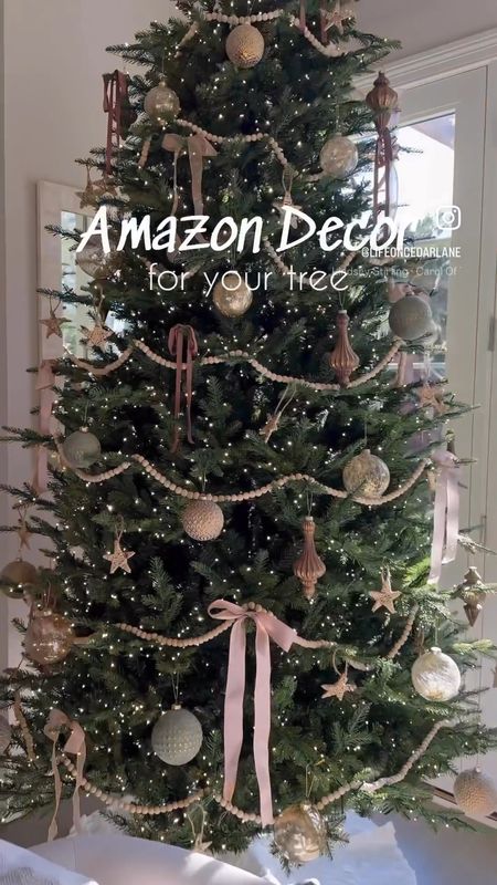 Amazon Christmas decor for your Christmas tree!! All super affordable too! 

#LTKHoliday #LTKfindsunder50 #LTKVideo