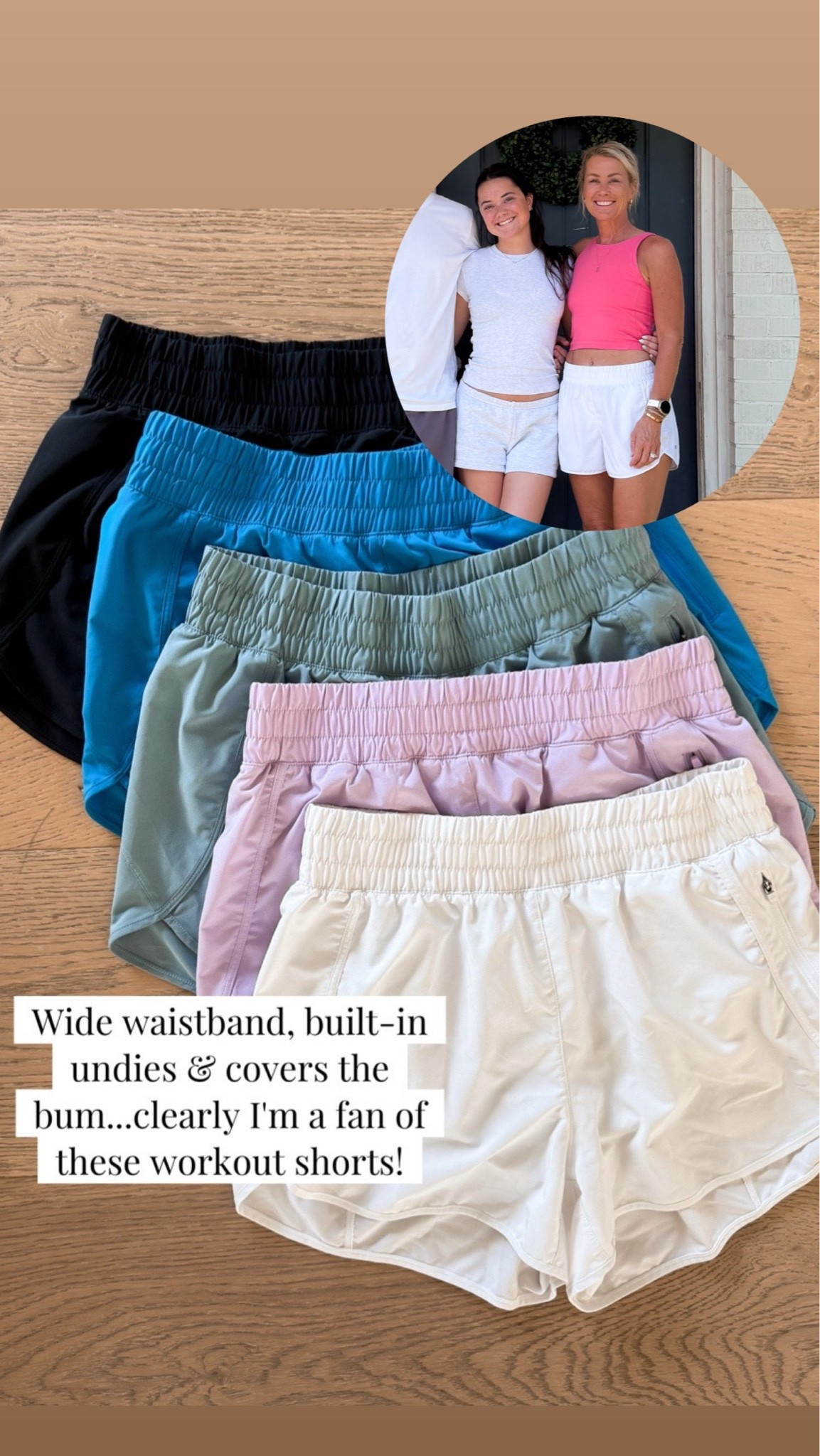 My go to athletic shorts I wear on repeat! Love the wide waist band and built-in undies, not too short in the back either.

I wear a small ￼

#LTKmomlife #LTKootd #LTKfitnessgoals