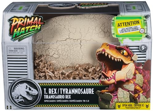 Primal Hatch Jurassic World Interactive Toy Dinosaur & Egg, Hatch & Train Your own Baby Dino with 100+ Sounds & Reactions, Kids Toys for Boys & Girls Aged 5 & Up | Amazon (US)