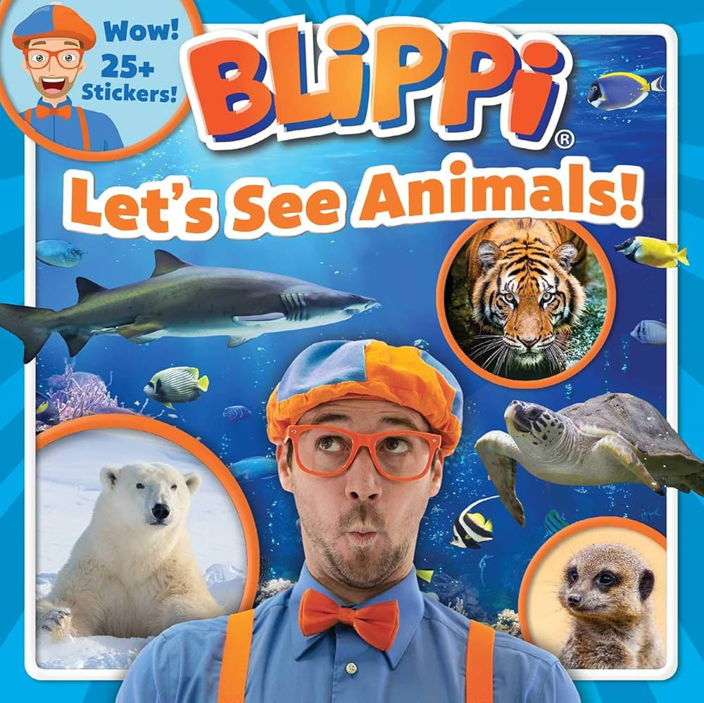 Blippi: Let's See Animals! (8x8) | Amazon (US)