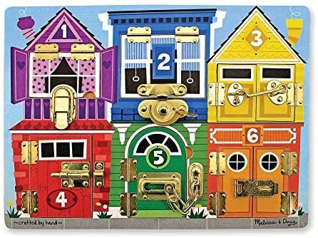 Melissa & Doug Latches Wooden Activity Board | Amazon (US)