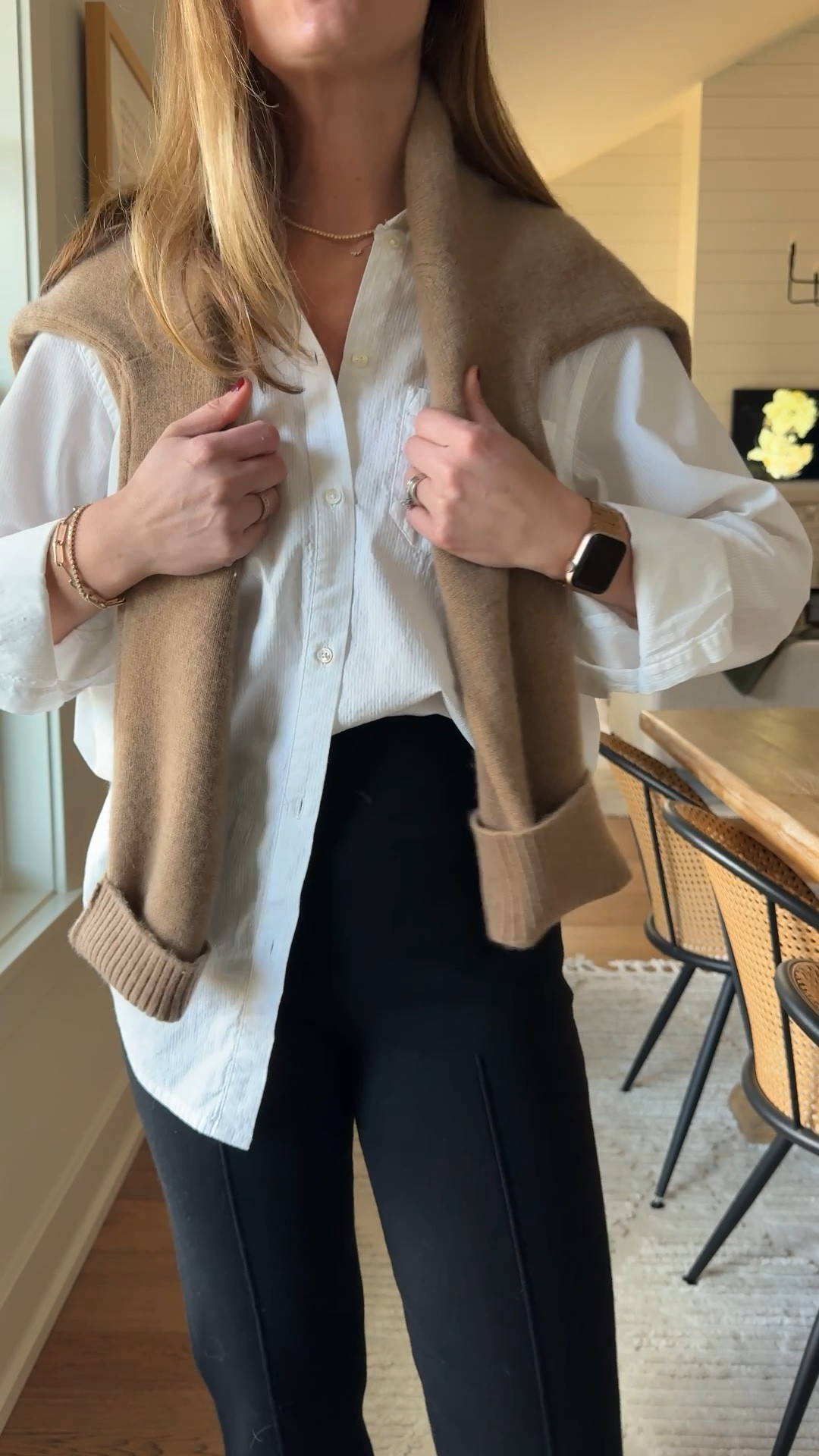 Pants size small
Top linked similar
Sweater size smalll

#LTKOver40 #LTKStyleTip #LTKSeasonal