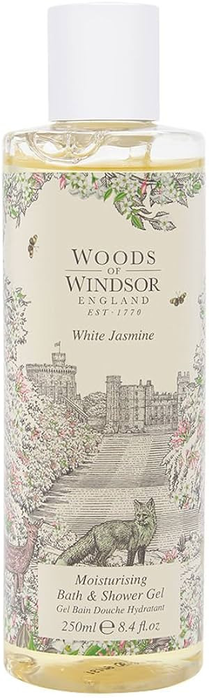 White Jasmine Moisturising Bath & Shower Gel for her | Amazon (UK)
