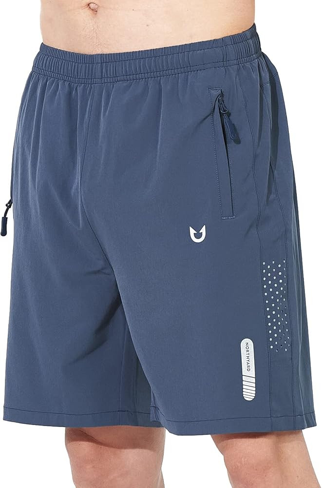 NORTHYARD Men's Athletic Running Shorts Gym Workout 7"/9"/5" Quick Dry Lightweight Sports Basketb... | Amazon (US)