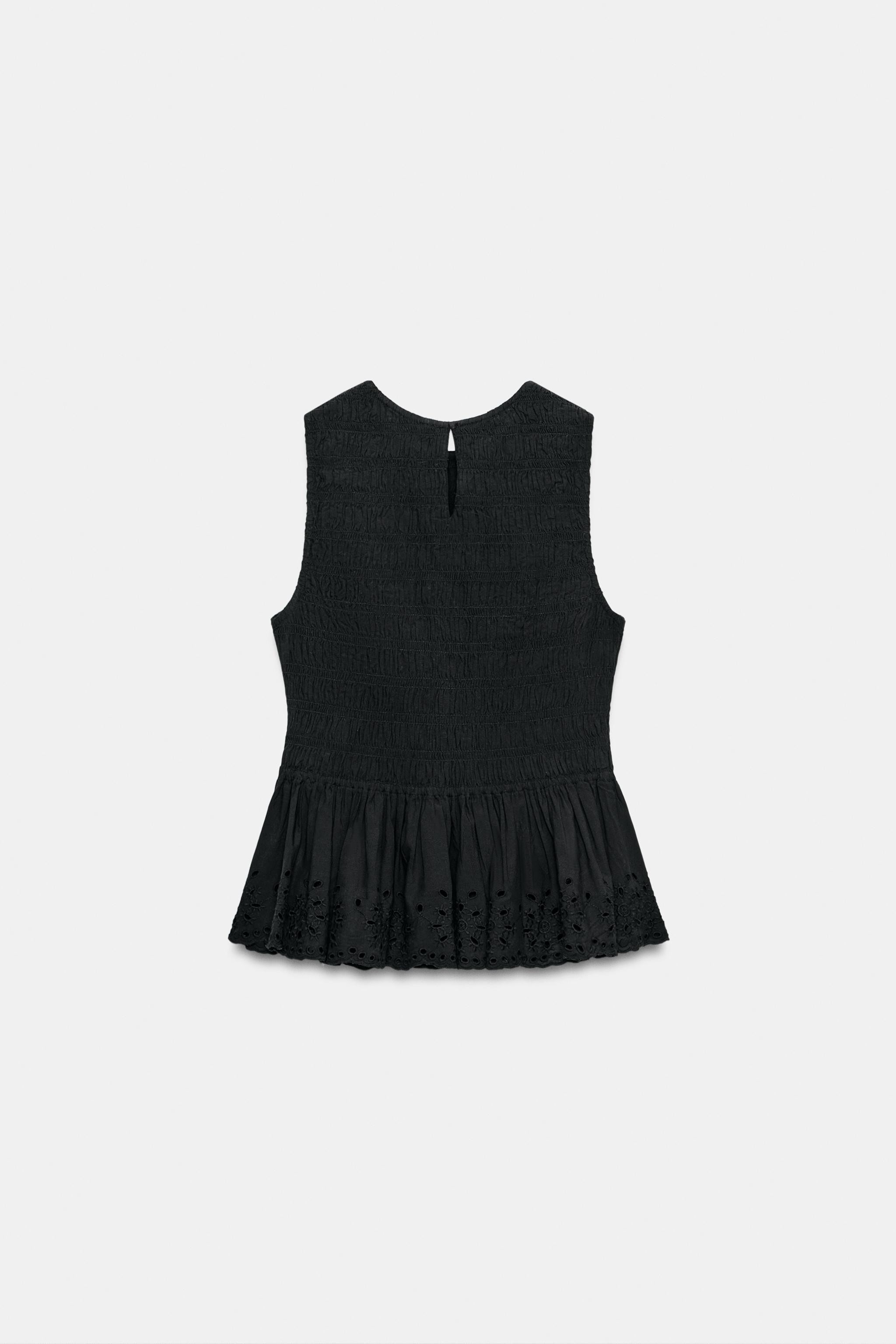 SMOCKED TOP | Zara US