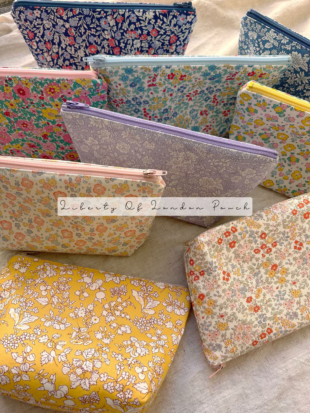 Liberty of London Pouch, Floral Pouch,liberty Makeup Pouch, Liberty Zipper Pouch, Floral Makeup B... | Etsy (US)