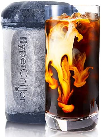 HyperChiller HC2BG Patented Instant Coffee/Beverage Cooler, Ready in One Minute, Reusable for Ice... | Amazon (US)