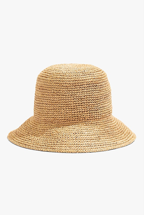 Raffia Bucket Hat | Country Road